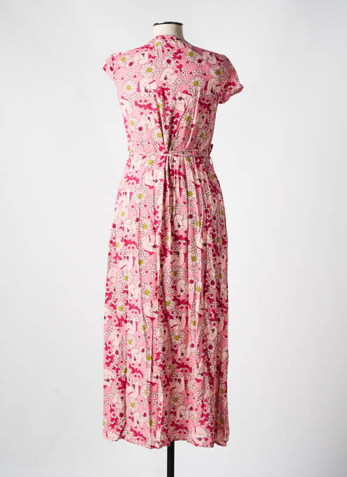 Rochie lungă roz HIPPOCAMPE femeie