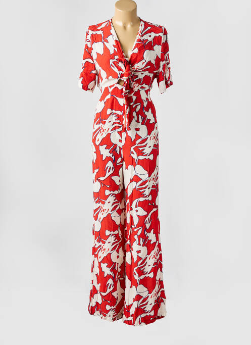 Salopetă-pantalon portocaliu ANGE femeie