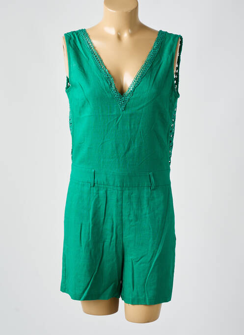 Salopetă scurtă verde FREEMAN T.PORTER femeie