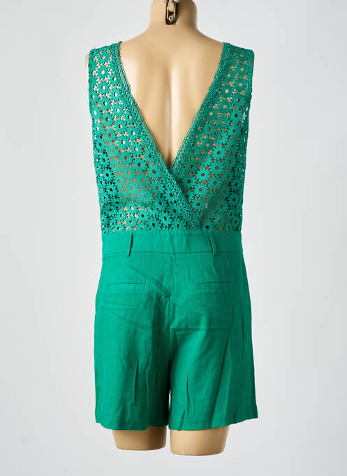 Salopetă scurtă verde FREEMAN T.PORTER femeie