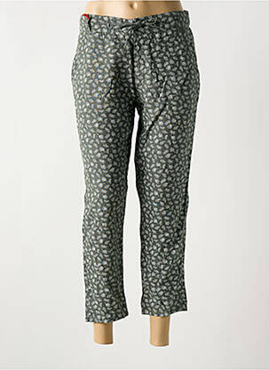 Pantalon chino verde LA CIBLE ROUGE femeie