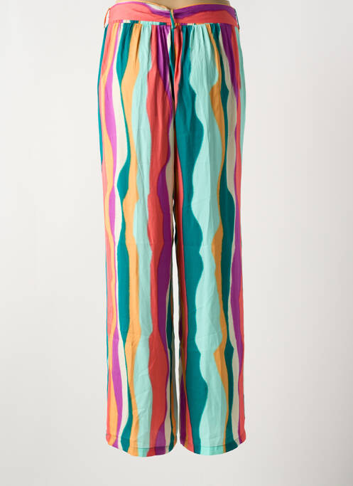 Pantalon larg verde VERO MODA femeie