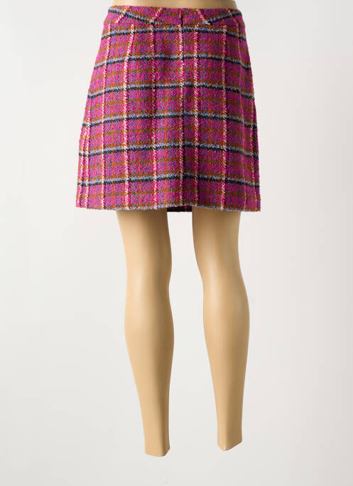 Fustă scurtă roz LILI SIDONIO femeie