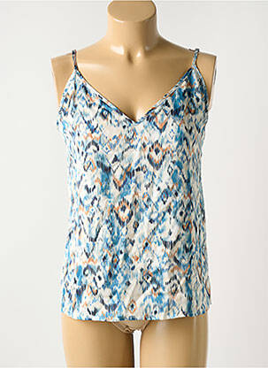 Top albastru MOLLY BRACKEN femeie