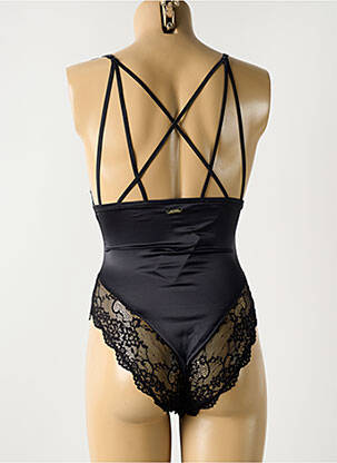 Body de lenjerie fără armatură negru GUESS femeie