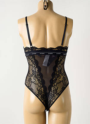 Body de lenjerie fără armatură negru GUESS femeie