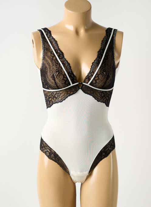 Body de lenjerie alb EDC femeie