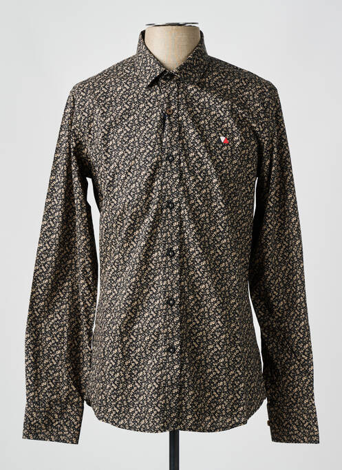 Cămașă cu mâneci lungi negru CAMBERABERO bărbat