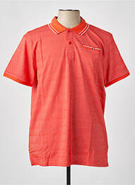Tricou croială dreaptă mâneci scurte portocaliu CAMBERABERO homme