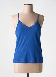 Top elasticitate bretele subțiri albastru VERO MODA femme