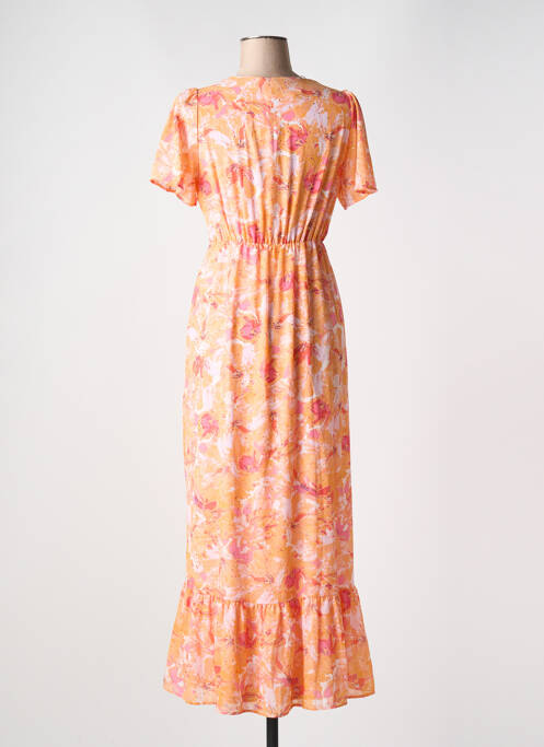 Rochie lungă portocaliu VERO MODA femeie