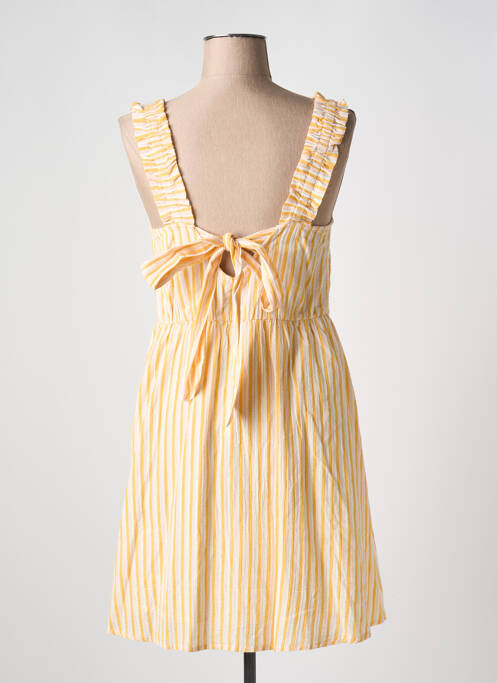 Rochie scurtă galben VERO MODA femeie