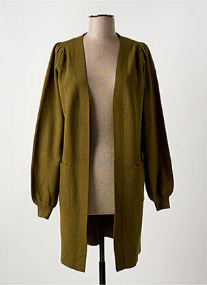 Vestă cu mâneci lungi verde VERO MODA femeie