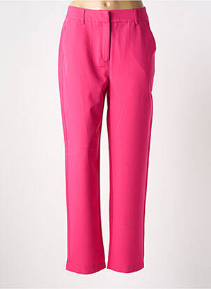 Pantalon drept roz VERO MODA femeie