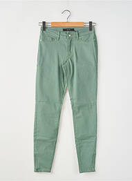 Blugi cu croială slim țesătură brută mărime normală verde VERO MODA femme