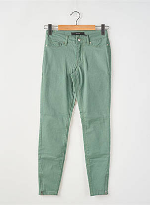 Blugi cu croială slim verde VERO MODA femeie