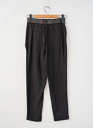 Pantalon slim țesătură poplin mărime normală negru VERO MODA femeie