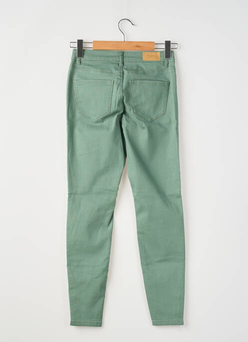 Blugi cu croială slim verde VERO MODA femeie