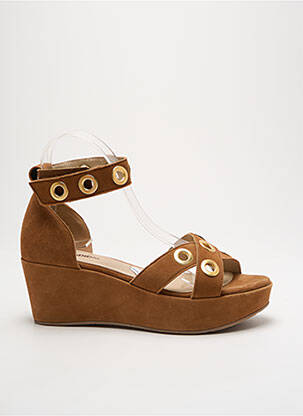 Sandale/Pantofi decupați maro PINTO DI BLU femeie