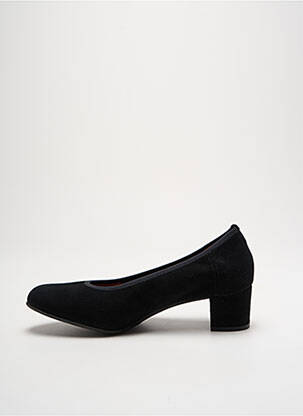 Pantofi cu toc vârf rotund toc de 4 la 6 cm negru TALON AIGUILLE femeie