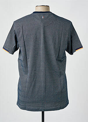 Tricou croială dreaptă mâneci scurte albastru CAMBERABERO bărbat