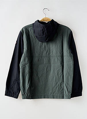 Jachetă vânt buzunare cu glugă verde QUIKSILVER băiat