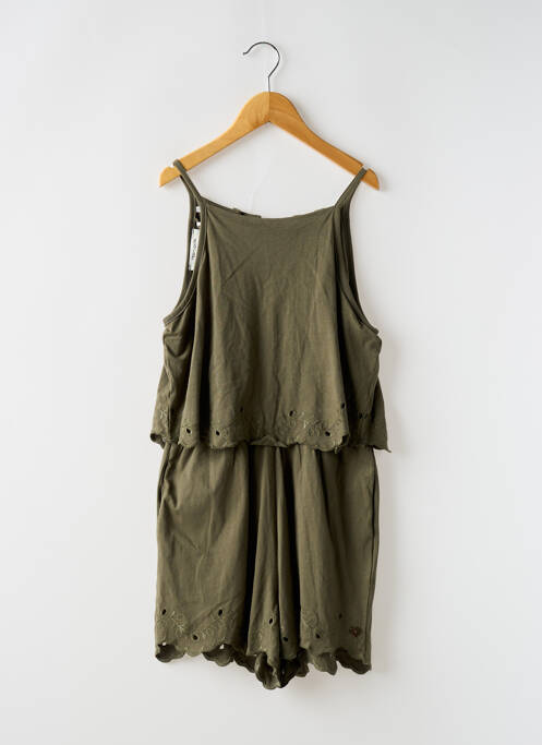 Salopetă scurtă verde TEDDY SMITH fată