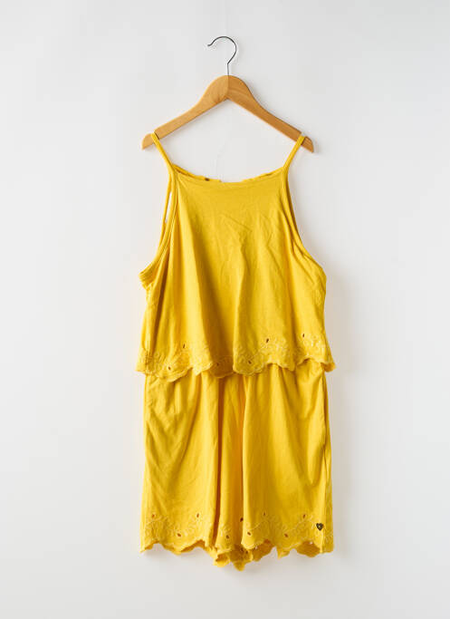 Salopetă scurtă galben TEDDY SMITH fată