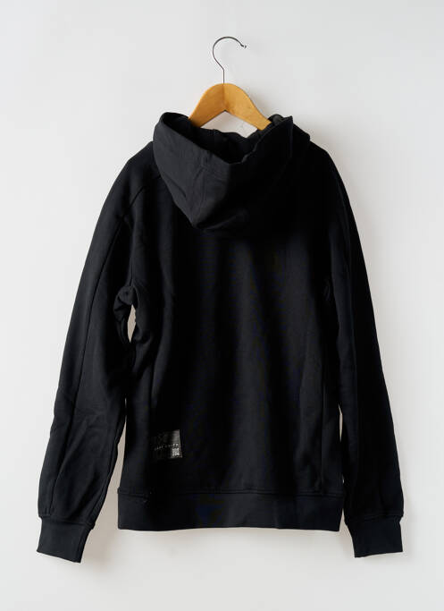 Hanorac cu glugă negru TEDDY SMITH băiat