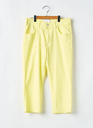 Pantalon trei sferturi galben PIONEER femeie