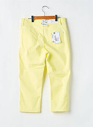 Pantalon trei sferturi elasticitate mărime normală galben PIONEER femeie