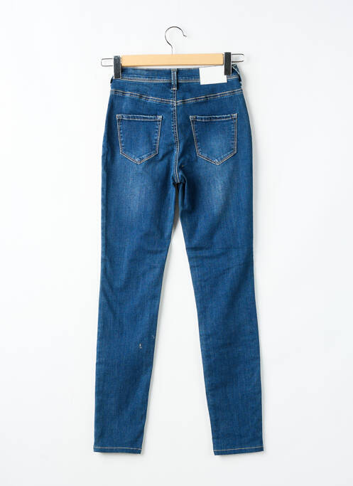 Blugi cu croială slim albastru TEDDY SMITH fată