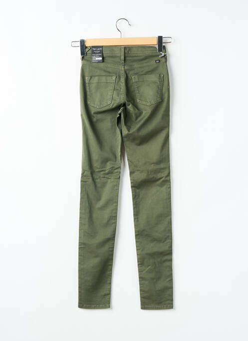 Pantalon slim verde TEDDY SMITH fată
