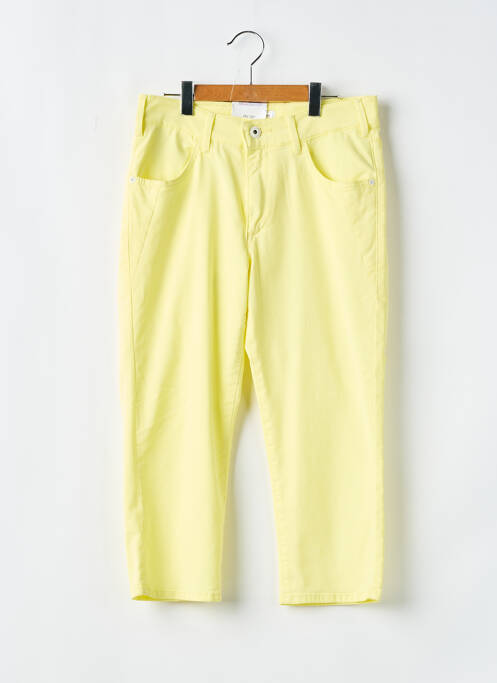 Pantalon trei sferturi galben PIONEER femeie