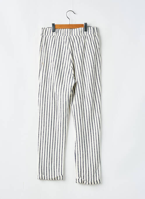 Pantalon chino alb TEDDY SMITH fată