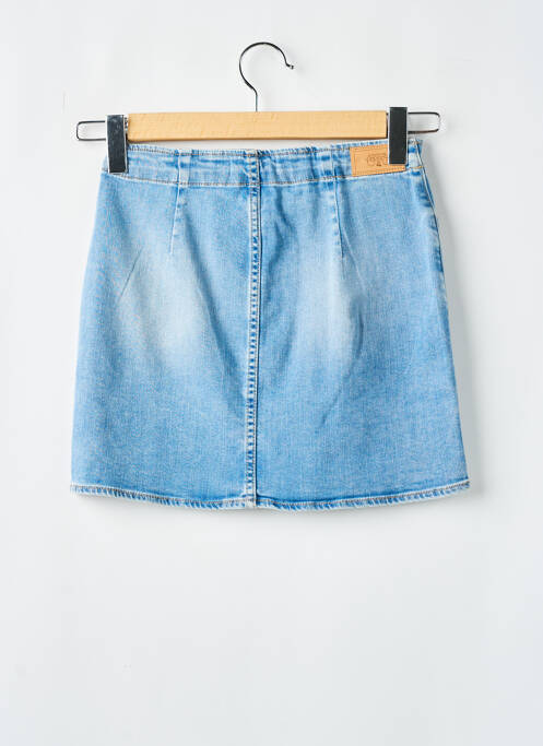 Fustă scurtă albastru LE TEMPS DES CERISES fată