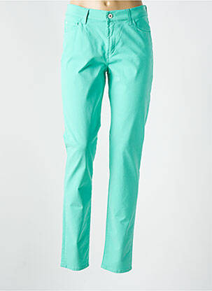 Blugi cu croială dreaptă verde PIONEER femeie