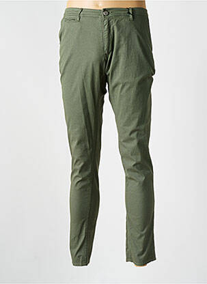Pantalon slim verde LA CIBLE ROUGE bărbat
