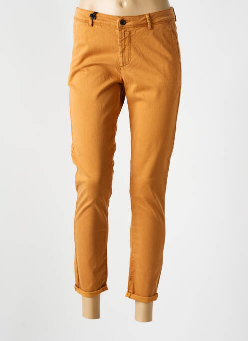 Pantalon chino maro TEDDY SMITH femeie