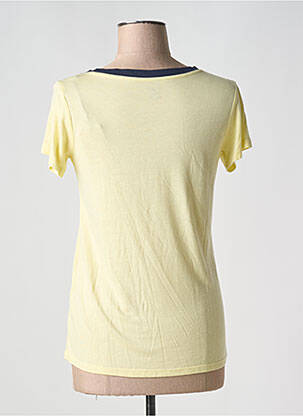Tricou mâneci lungi mâneci lungi galben TEDDY SMITH femeie