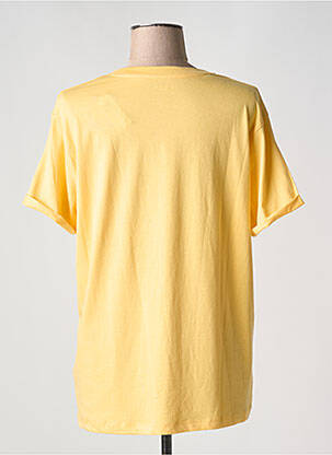 Tricou croială dreaptă mâneci scurte galben ROXY femeie