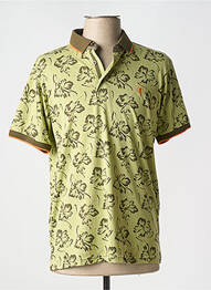 Polo țesătură jersey mâneci scurte verde CORONEL TAPIOCCA homme