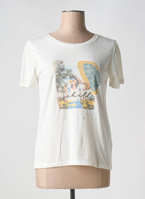 Tricou bej TEDDY SMITH femeie