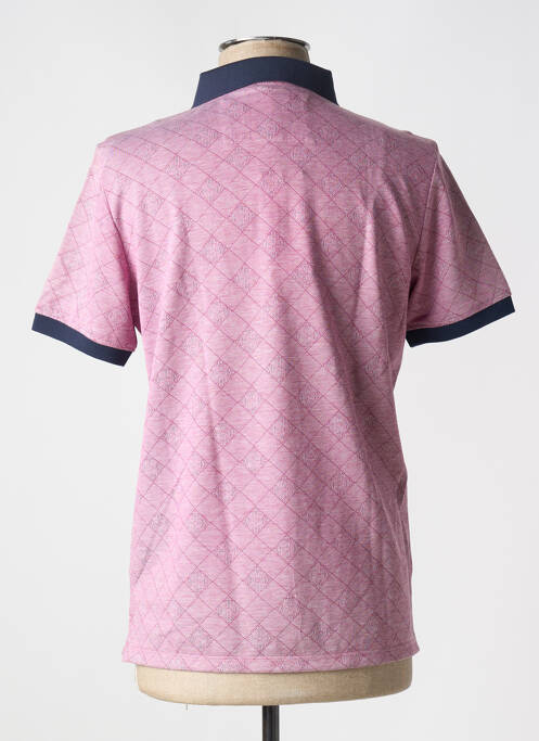 Polo roșu REVER MILE bărbat