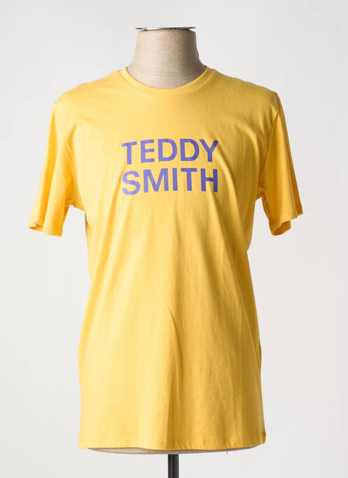 Tricou galben TEDDY SMITH bărbat