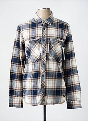 Cămașă cu mâneci lungi albastru TEDDY SMITH bărbat