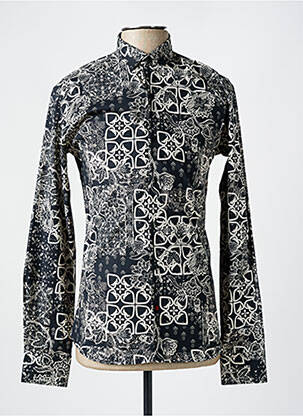 Cămașă cu mâneci lungi negru LA CIBLE ROUGE bărbat