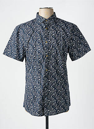 Cămașă cu mâneci scurte albastru TEDDY SMITH bărbat