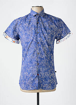 Cămașă cu mâneci scurte albastru LA CIBLE ROUGE bărbat