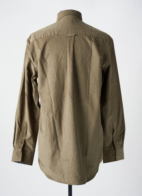 Cămașă cu mâneci lungi verde BANDE ORIGINALE bărbat